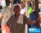 David Mallin - Woman in Market in Negros