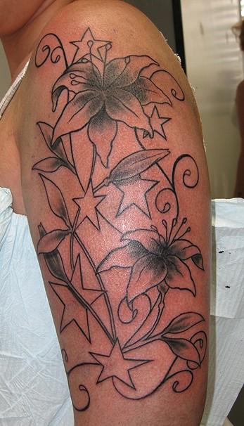 death ninja - start of sleeve