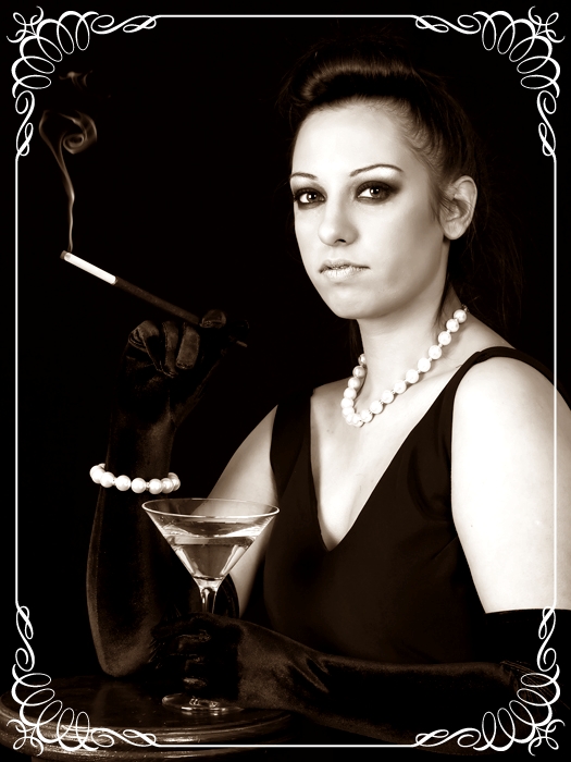 Zoe Rebecca aka Saphire Dixon - audrey hepburn shoot 