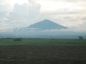 Heppy - Mt.Ciremai captured from Argo Anggrek