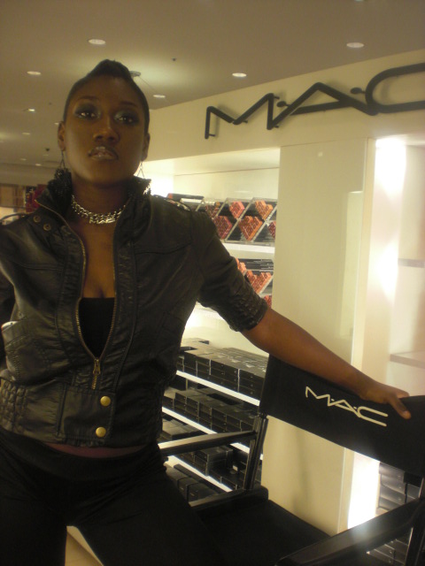 Nikki Dominique - MAC Black Style Event