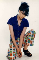 Tabitha Elkins - Tabi with blue hair