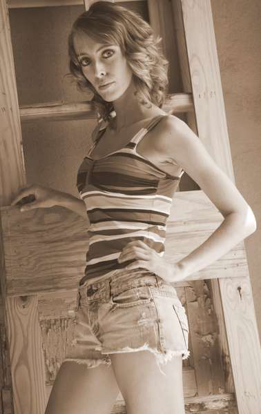 Megan - Sepia