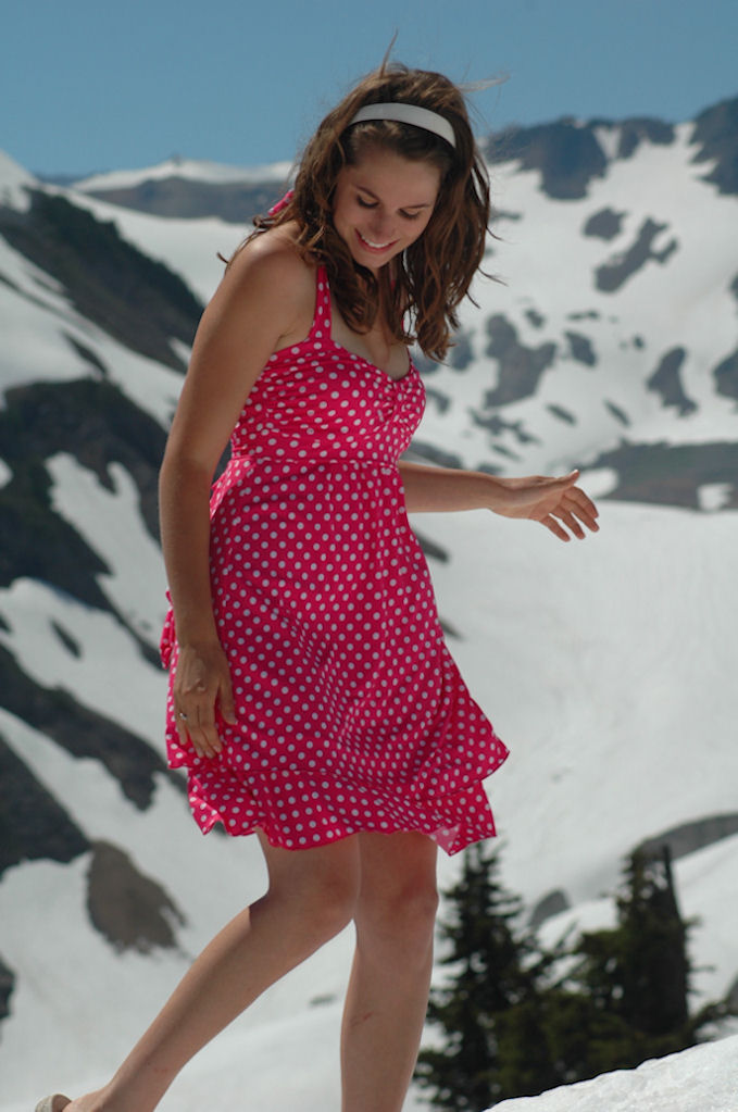 Molly - Pink Snow Bunny