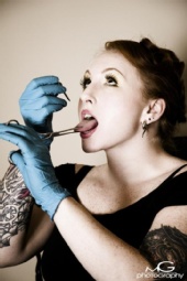 Heather LeStabbityDeath - Self Piercing