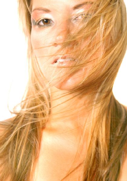 Angie - makeup/hair by Rebecca