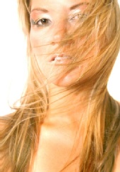 Angie - makeup/hair by Rebecca