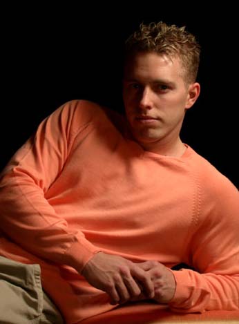 Patrick Cloutier - Orange sweater