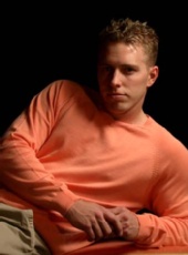 Patrick Cloutier - Orange sweater