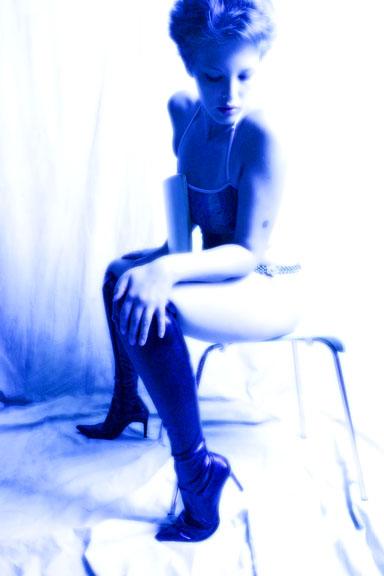 Kyndra LaShay - blue space lady