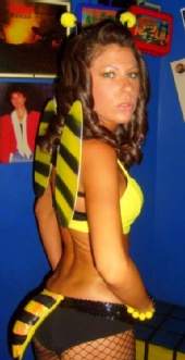 Julie Laughter - Bartending on Halloween