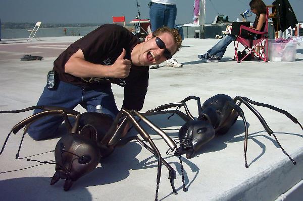 Eric Spudic - Eric on the set of THE GLASS TRAP