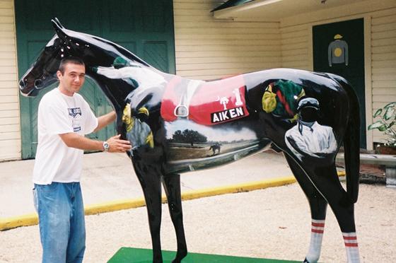Paul Jackson - Me with horse