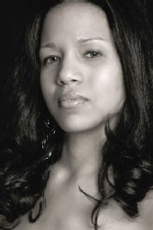 Dreamy - blak and white face