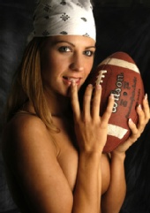 Kristin Malinsky - With Football