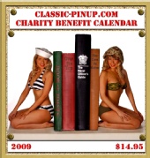 Erika - 2009 Classic pin-up calendar cover