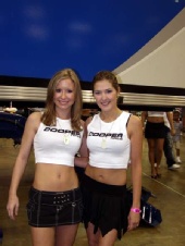 Roma - Roma on right at DUB Car Show for Cooper Tires