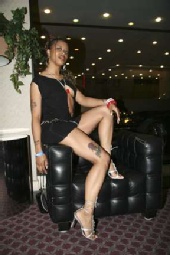 ModelShemeka - A night on the Red Carpet, in Cincinnati, OH..