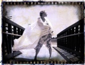 Tara Turner - Black and white photo