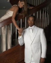 Sheryl K. - FUBU tuxedo ad