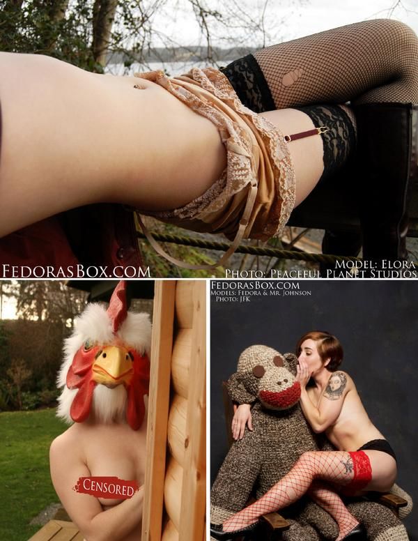 Fedora - Ace Magazine (I am wearing the mask and talking to the monkey)