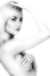 BlueEyez - Fallen from heaven-photo by NinoRoy makeup by Lynda Dao