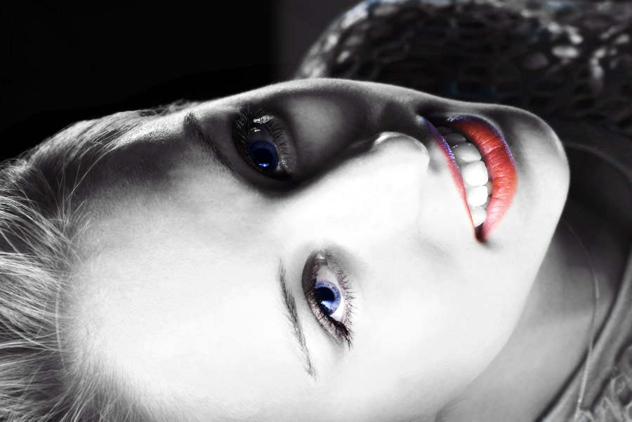 Dana - on the light table