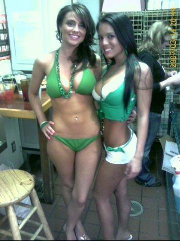 Allisha McCay - Hooters St. Patricks Day Bikini Contest