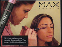 Shana Marie - Elle Magazine (AD for Max Factor)