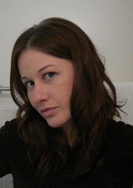 ajle - June 2009 --self, very light make-up, very slight curling of hair