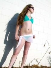 Samantha K. - Standing at the wall