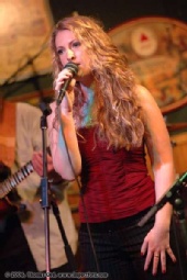 Jennifer Schroeder - Singing with the band