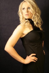 Kernee Keys - Black Sequin Dress