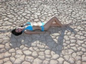 Cassandra - Desert Swimsuit shoot
