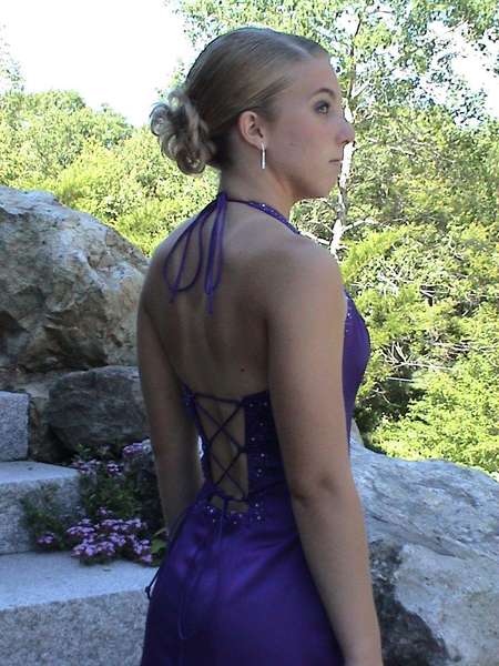 Andrea - Homecoming Dress - back