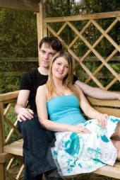 as above - Leanne & I in the shade