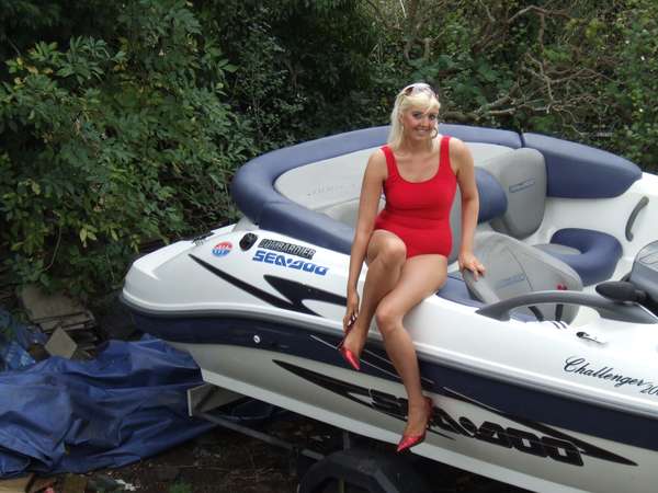 english country rose - our boat