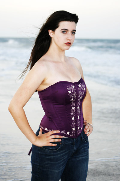 Ashley Plonk - Ashley in purple