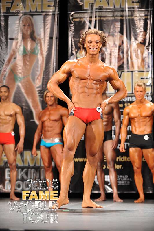 Jean-Jacques - WNSO 2008 Fame World Amateur Muscle Model Showdown