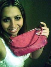 Jessica Levine - Jessica and her favorite Coach Bag!