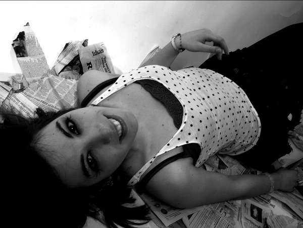 CandyFloss - Black and white
