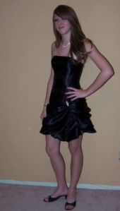 Jessica Lay - Before a school dance.