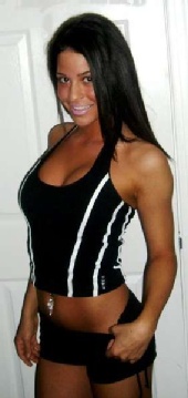 Carolynn M - me in gym clothes