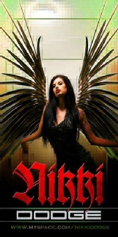 Nikki Dodge - An Amazing Image made for me by Hembry Guitars