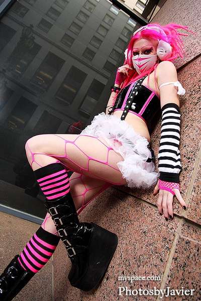 Neon Fushia Starr - Cyber Ballerina