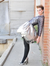 Jen - Silver Dress