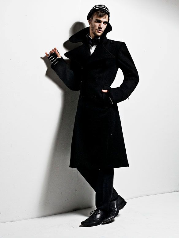 aliflago - peacock coat
