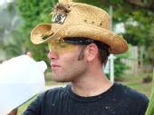 Helmet - After a long day of Landscaping