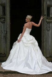 KYLA - nine page spread in bridal magazine