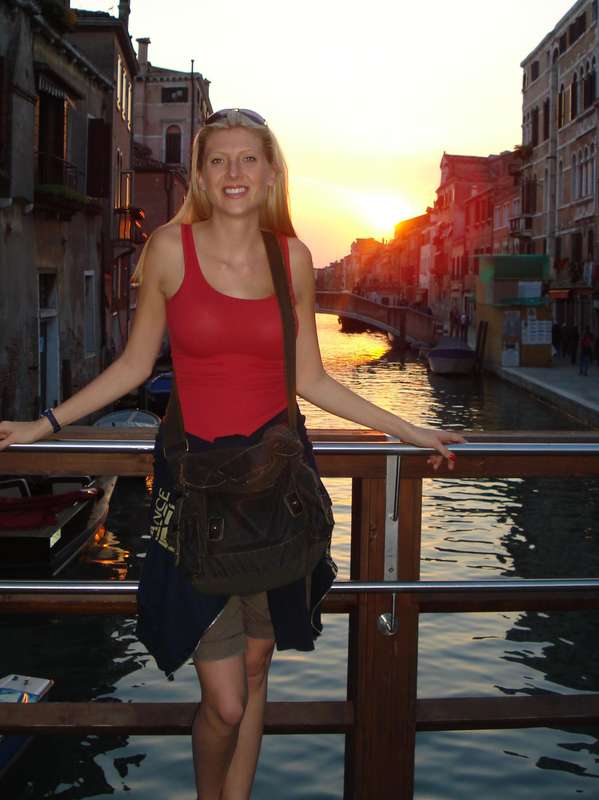 Robin - Me in Venice! 